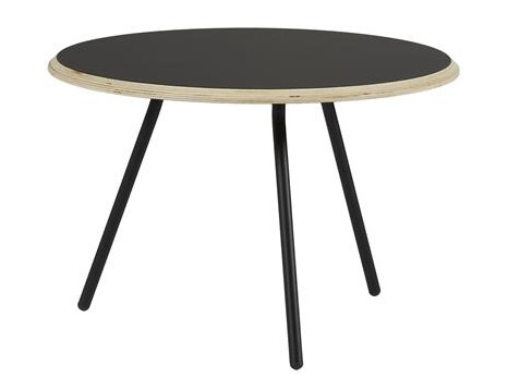 Woud Soround Salongbord Sort Laminat Ø60 H40.5