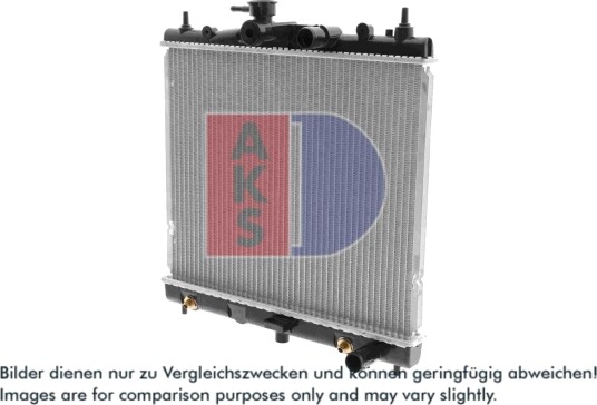 AKS DASIS 070127N Radiator motorkjøling AKS DASIS 070127N Radiator motorkjøling