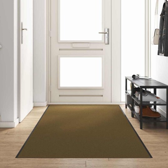 Dørmatte Annet Brun og svart 120 x 350 cm Polyamid og PVC Dørmatte Annet Brun og svart 120 x 350 cm Polyamid og PVC