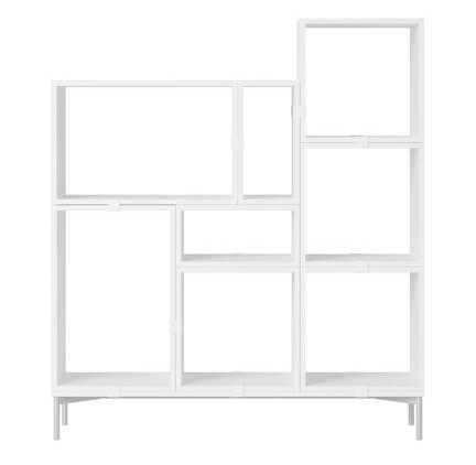 Muuto Stablet Bokhyllekonfigurasjon 5 Hvit