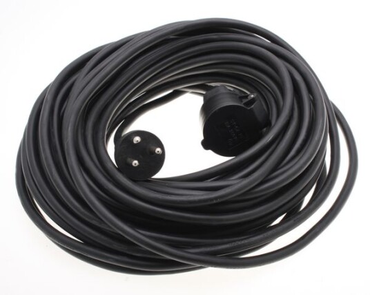 Texas forlengerledning 20m med jord 90051004
