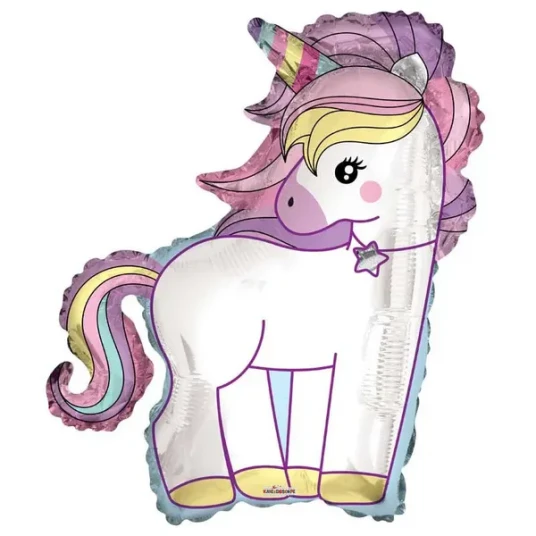 Folieballong Unicorn