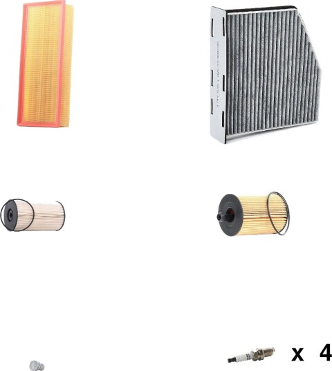 Servicepakke RIDEX 4682P4095