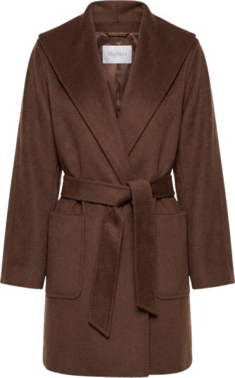 Max Mara Dame Frakker Brun S,