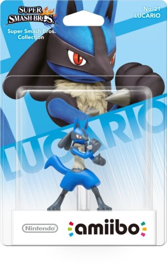 Nintendo Amiibo Figur Lucario fra Super Smash Bros.