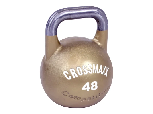 Crossmaxx Competition Kettlebell, 48 kg. Produsert i støpejern - ekstremt holdbar. Bruk til funksjonell trening, som crossfit utstyr og hjemme. Crossmaxx Competition Kettlebell, 48 kg. Produsert i støpejern - ekstremt holdbar. Bruk til funksjonell trening, som crossfit utstyr og hjemme.