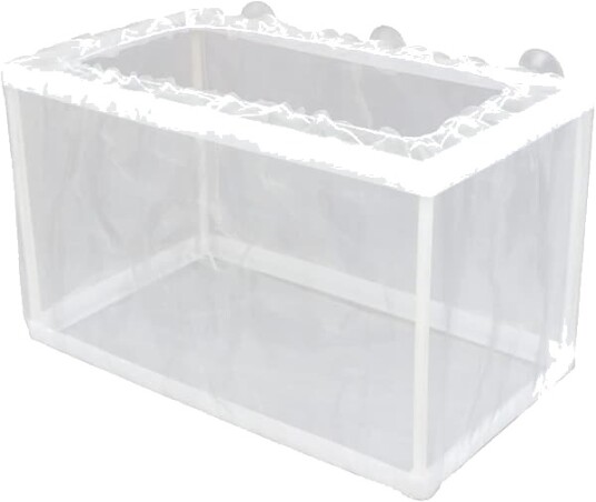 Aklevarium Avlsboks med Nett - Ungfiskseparatornett, Tankinkubator, Yngelfabrikk, Sugekoppfeste