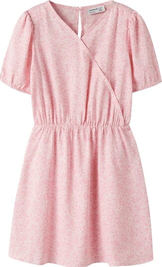 Name It Nkffany Ss Wrap Dress Pb Pink 152