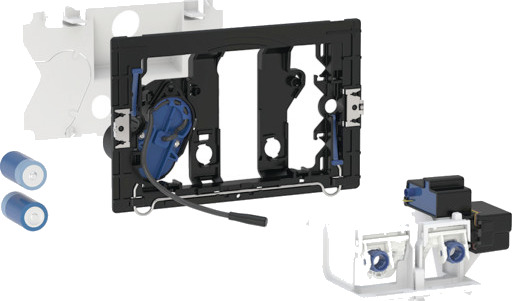 GEBERIT SIGMA 12 cm hygienespyling BT/batteri