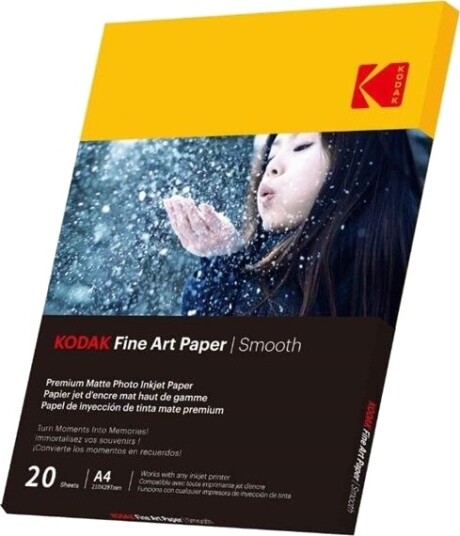 KODAK 21x29.7cm Matte Smooth Photo Paper 230g/m 20 Sheets
