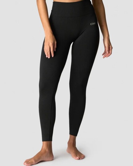 ICIW Soft Seamless Tights - Svart XS