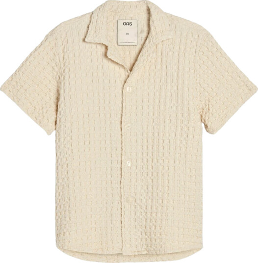 OAS Herre Skjorter Beige M,