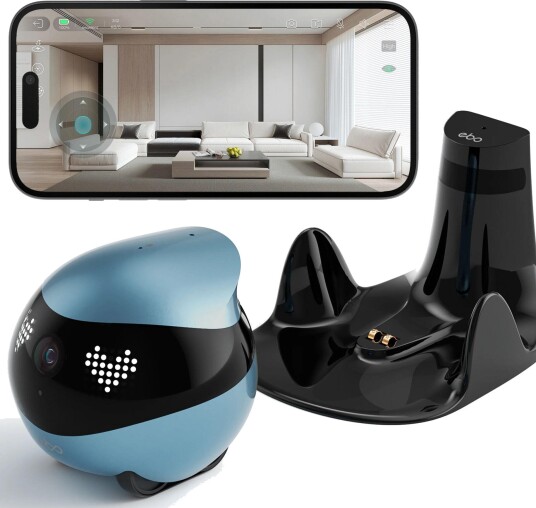 Enabot Robotkamera Til Smarthjem EBO Air2 2k Qhd Blå