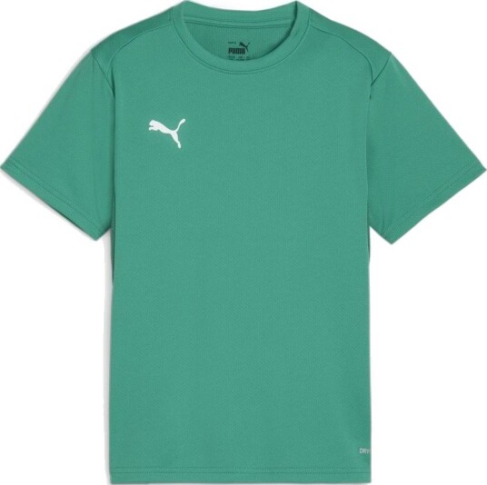 PUMA Trenings T Skjorte teamGOAL Grønn/PUMA White Barn størrelse 116 cm