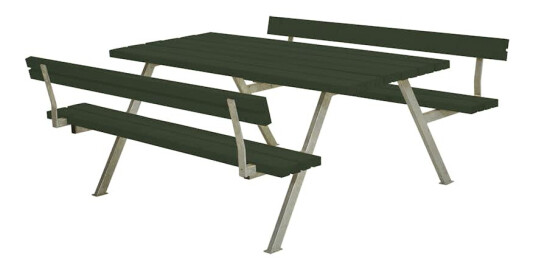 Piknikbord PLUS Alpha 177 cm Grønn