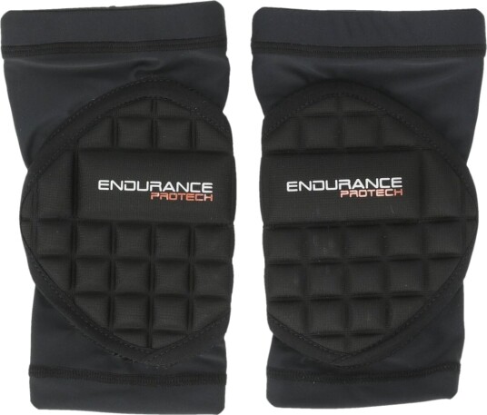 Endurance  PROTECH Knee Protection Jr. (2pcs)   1001 Black M