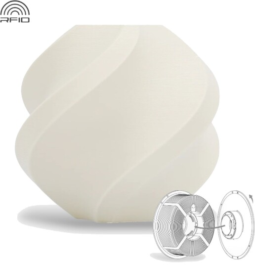 Bambu Lab Pla Matte Refill Bone White