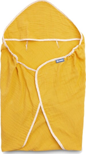 Sensillo Baby Bomulls Vognpose 75x75 cm Gul