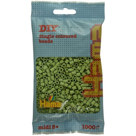 Hama Midi Perler 207 110 Matcha 1000 Stk