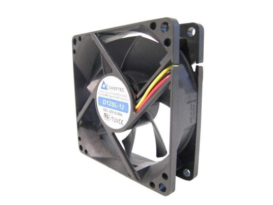 Chieftec AF-1225S 120mm Vifte med 1650 RPM