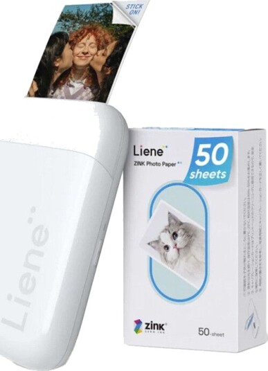 Liene Pearl K100 2x3" Portable Photo Printer Hvit Liene Pearl K100 2x3" Portable Photo Printer Hvit