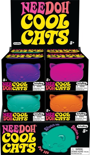 AMO Toys NeeDoh Fidget Ball Katt AMO Toys NeeDoh Fidget Ball Katt