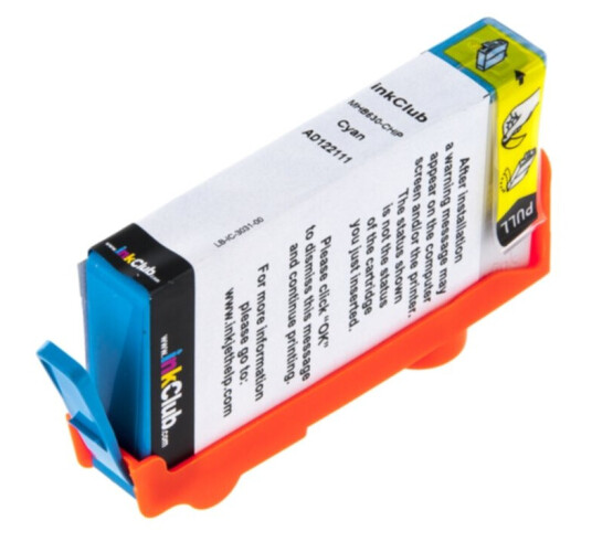 inkClub MHB630-CHIP Blekkpatron, erstatter HP 364XL cyan