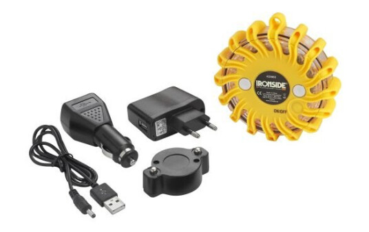 Ironside 422083 Varsellampe med batteri og 12 V lader, Belysning Ironside 422083 Varsellampe med batteri og 12 V lader, Belysning