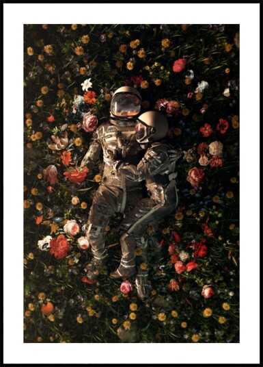 Cosmic Couple Bloom Plakat / 70x100 Cosmic Couple Bloom Plakat / 70x100