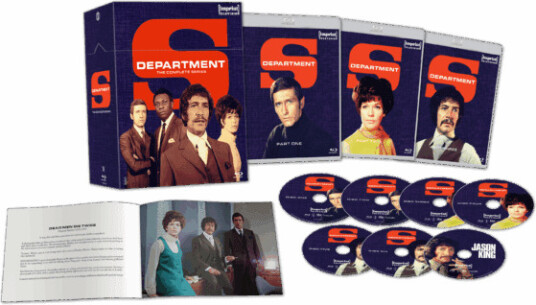Department S Den Komplette Serien Bluray
