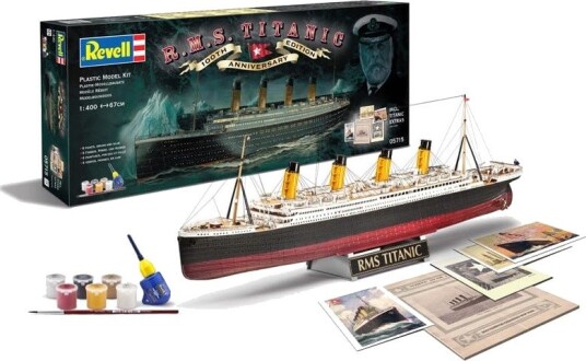 Revell Gavesett 1/400 100 Years Titanic Edition