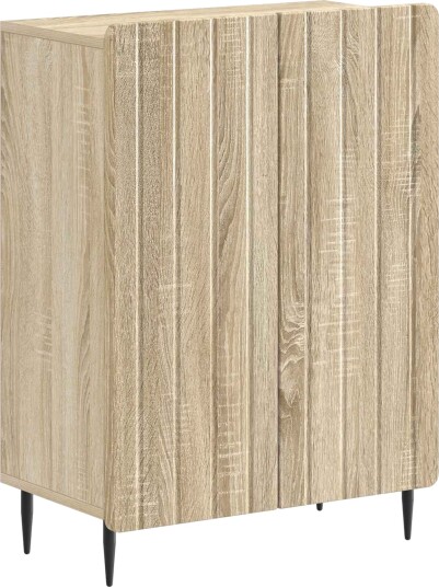 vidaXL Baderom Oppbevaringsskap ZWOLLE Sonoma eik 59,5 x 31 x 79,5 cm