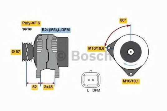 Dynamo BOSCH 0986081330