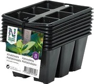 Nelson Garden Plastpotter 6 celler 8 stk