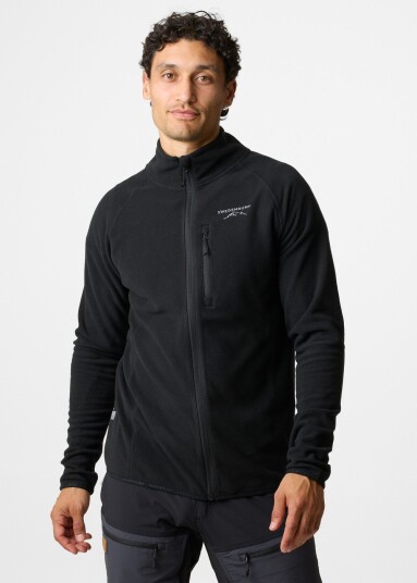 Swedemount Geilo Fleece Full Zip Ii Black 4xl Fleecetrøyer