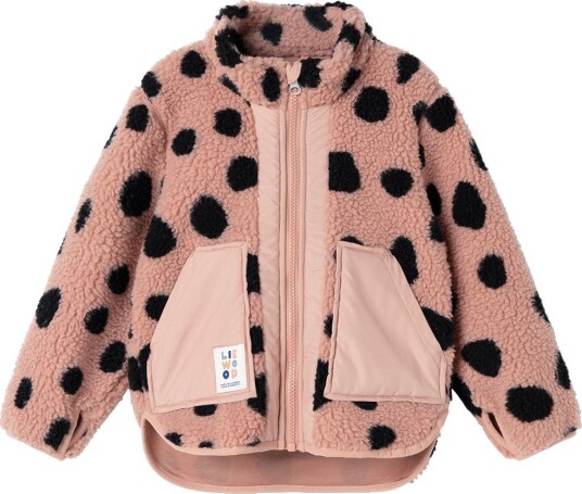 Liewood Noam Pile Jacket Pink 140 Liewood Noam Pile Jacket Pink 140