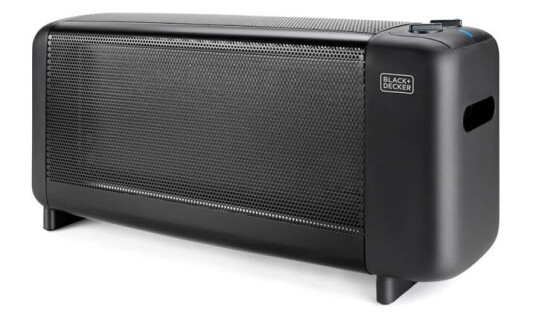 BLACK+DECKER Mica varmeradiator 1500W Svart
