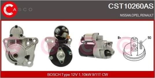Starter CASCO CST10260AS