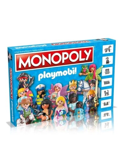 Winning Moves Playmobil Monopoly Board Game English