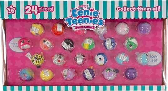 Squeezamals Eenie Teenies Klemmeleke 24-Pakning