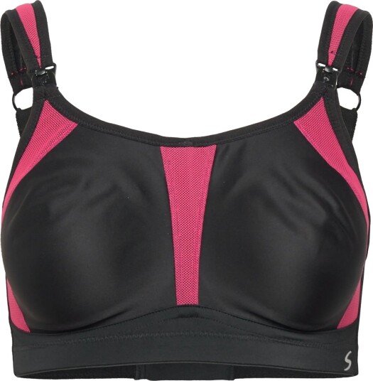 Swegmark Nursing Sports Bra Moulded Cups Black 85 E
