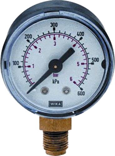Sievert 720730 Manometer, Sveising