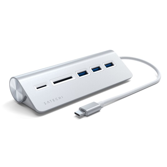 Satechi USB C Hub   Sølv
