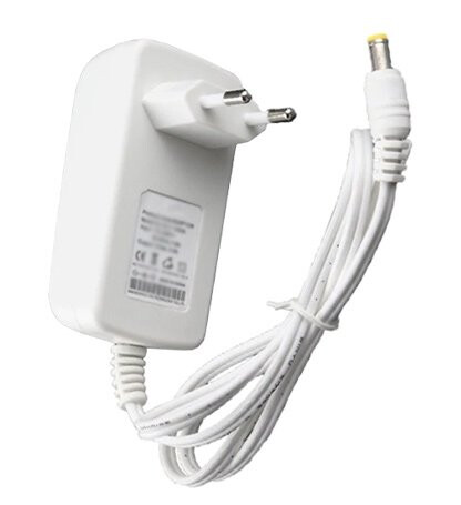 220V-12V 24W 2A LED Strømforsyning Hvit