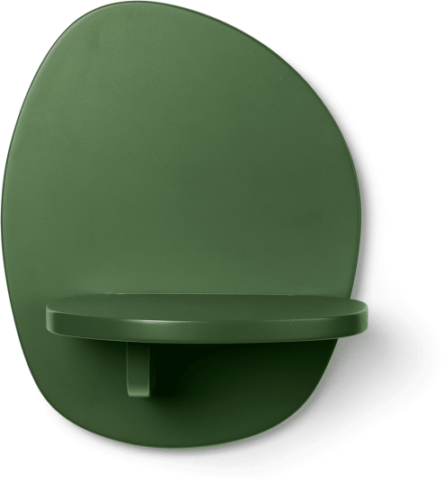 Ferm Living Pilu vegghylle 25 cm Verdant Green