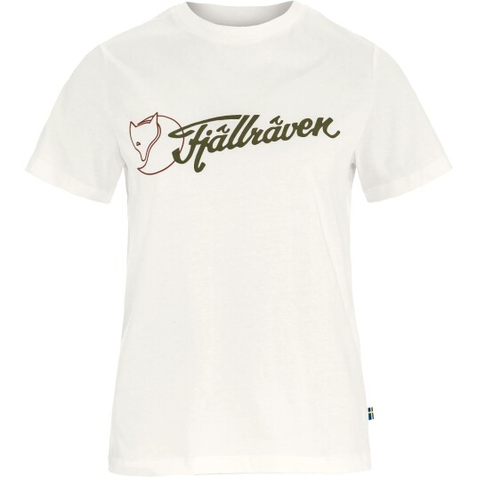 Fjellreven Archive Logo T shirt W Eggshell M