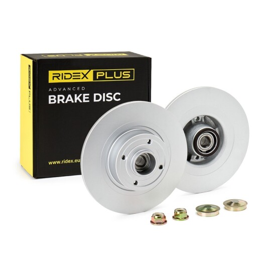 Bremseskive RIDEX PLUS 82B0704P