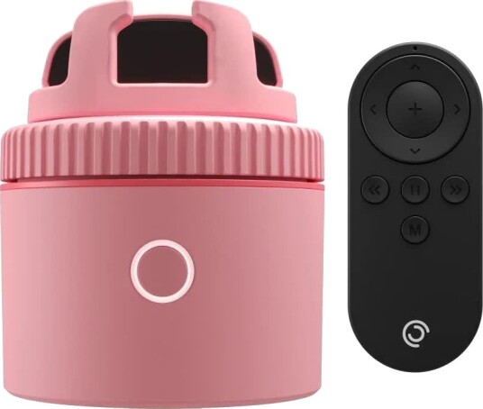 Pivo Pod Auto-Tracking Mobilholder 360° Rotasjon 6 Hastigheter inkl. Fjernkontroll - Rosa