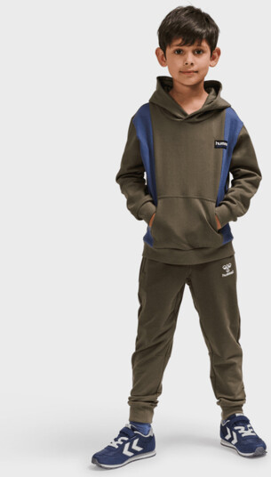 Hummel Hmlallton Hoodie - Brown - 104 Hummel Hmlallton Hoodie - Brown - 104