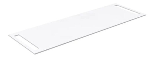 Korsbakken Benkeplate HPL med Håndkleholder Hvit Matt / 2 Sider 140cm Korsbakken Benkeplate HPL med Håndkleholder Hvit Matt / 2 Sider 140cm